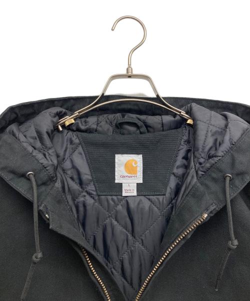 CarHartt（カーハート）CarHartt (カーハート) WASHED DUCK INSULATED ACTIVE JACKET ブラック サイズ:Lの古着・服飾アイテム