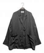 ETRE TOKYOエトレトウキョウ）の古着「ダブルブレストエアリージャケット」｜グレー