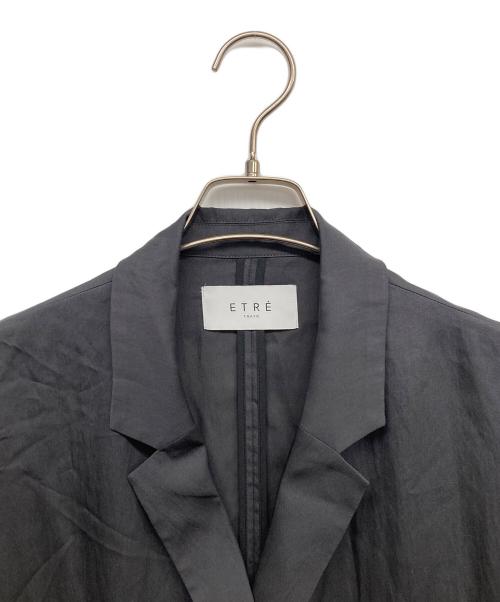 ETRE TOKYO（エトレトウキョウ）ETRE TOKYO (エトレトウキョウ) ダブルブレストエアリージャケット グレー サイズ:Mの古着・服飾アイテム