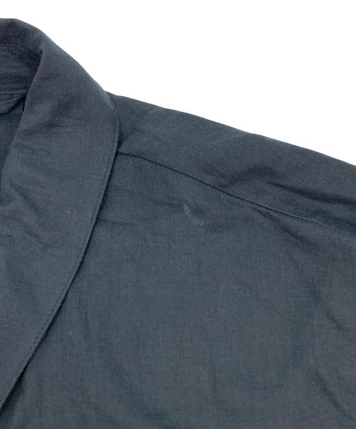 ETRE TOKYO（エトレトウキョウ）ETRE TOKYO (エトレトウキョウ) ダブルガーゼオーバーサイズシャツ ブラック サイズ:Fの古着・服飾アイテム