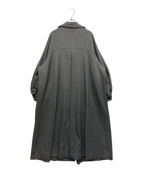 ETRE TOKYO（エトレトウキョウ）ETRE TOKYO (エトレトウキョウ) ウールチノコンシャススリーブトレンチコート グレー サイズ:Sの古着・服飾アイテム