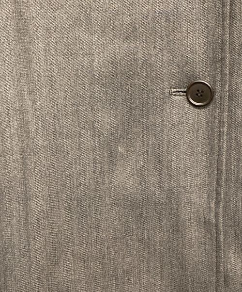 ETRE TOKYO（エトレトウキョウ）ETRE TOKYO (エトレトウキョウ) ウールチノコンシャススリーブトレンチコート グレー サイズ:Sの古着・服飾アイテム