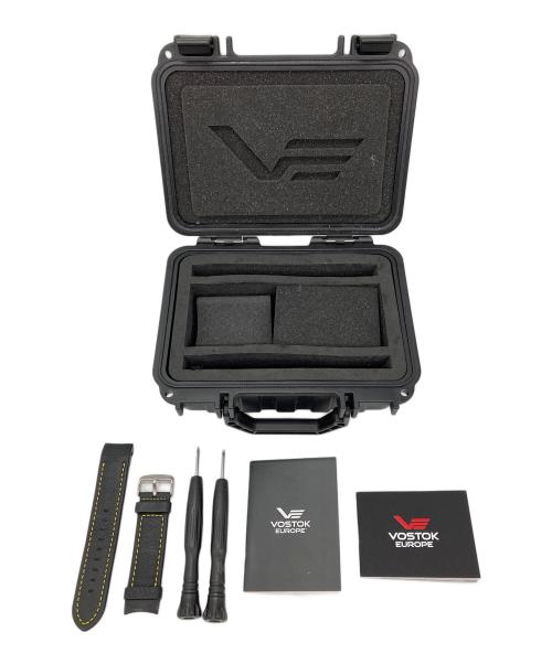 VOSTOK EUROPE（ボストークヨーロッパ）VOSTOK EUROPE (ボストークヨーロッパ) リストウォッチ ブラックの古着・服飾アイテム