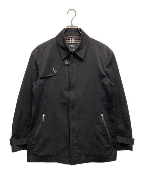 BURBERRY BLACK LABEL（バーバリーブラックレーベル）BURBERRY BLACK LABEL (バーバリーブラックレーベル) コットンジャケット ブラック サイズ:Lの古着・服飾アイテム