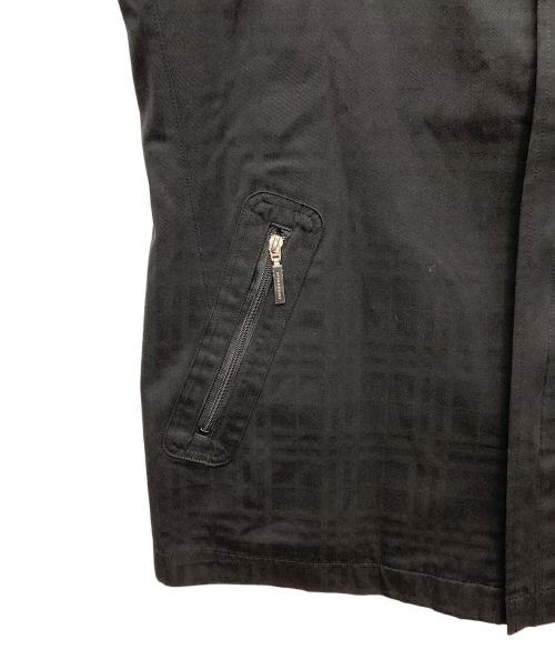 BURBERRY BLACK LABEL（バーバリーブラックレーベル）BURBERRY BLACK LABEL (バーバリーブラックレーベル) コットンジャケット ブラック サイズ:Lの古着・服飾アイテム