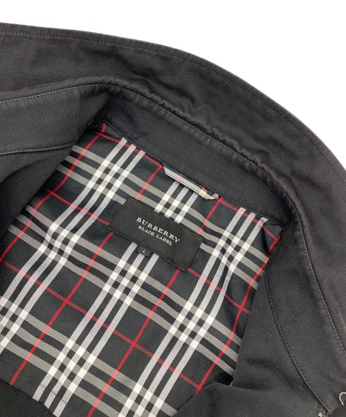 BURBERRY BLACK LABEL（バーバリーブラックレーベル）BURBERRY BLACK LABEL (バーバリーブラックレーベル) コットンジャケット ブラック サイズ:Lの古着・服飾アイテム
