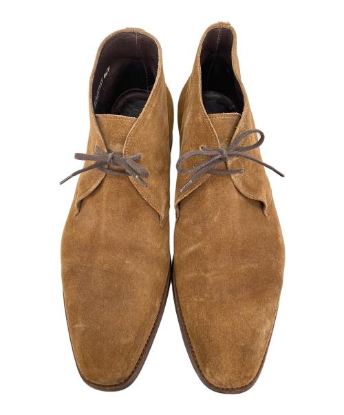 GRENSON（グレンソン）GRENSON (グレンソン) スエードチャッカーブーツ ブラウン サイズ:8 1/2 Fの古着・服飾アイテム