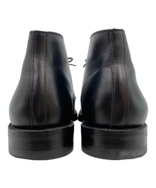 GRENSON（グレンソン）GRENSON (グレンソン) レザーチャッカーブーツ ブラック サイズ:8 1/2の古着・服飾アイテム