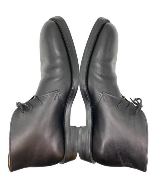 GRENSON（グレンソン）GRENSON (グレンソン) レザーチャッカーブーツ ブラック サイズ:8 1/2の古着・服飾アイテム