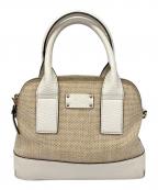 Kate Spadeケイトスペード）の古着「2WAYハンドバッグ」｜ベージュ