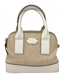 Kate Spade（ケイトスペード）の古着「2WAYハンドバッグ」｜ベージュ