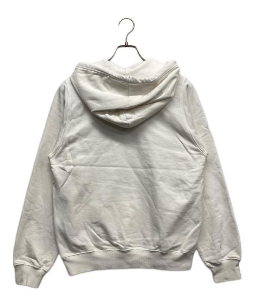 DIESEL（ディーゼル）DIESEL (ディーゼル) ロゴプリントフーディー ホワイト サイズ:XSの古着・服飾アイテム