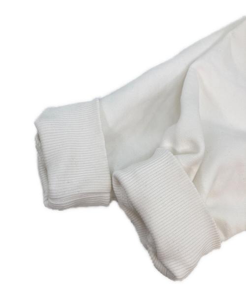 DIESEL（ディーゼル）DIESEL (ディーゼル) ロゴプリントフーディー ホワイト サイズ:XSの古着・服飾アイテム