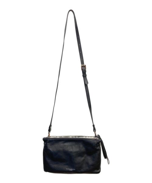 GIANNI CHIARINI（ジャンニ キアリーニ）GIANNI CHIARINI (ジャンニ キアリーニ) ショルダーバッグ ブラックの古着・服飾アイテム