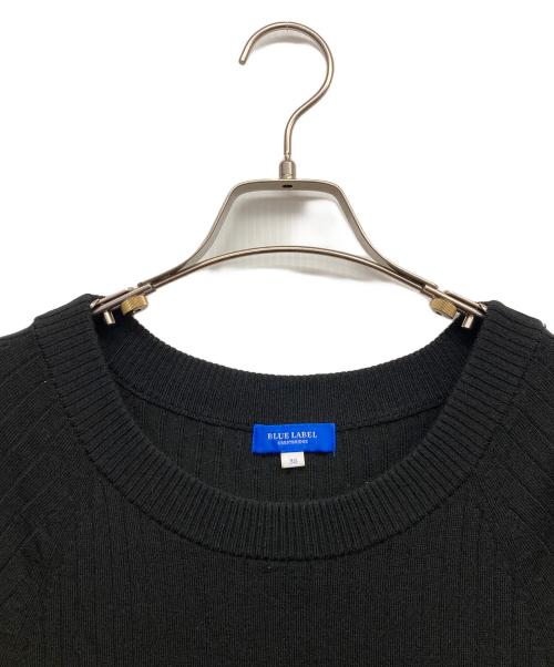BLUE LABEL CRESTBRIDGE（ブルーレーベルクレストブリッジ）BLUE LABEL CRESTBRIDGE (ブルーレーベルクレストブリッジ) ニットワンピース ブラック サイズ:38の古着・服飾アイテム