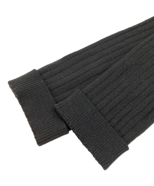 BLUE LABEL CRESTBRIDGE（ブルーレーベルクレストブリッジ）BLUE LABEL CRESTBRIDGE (ブルーレーベルクレストブリッジ) ニットワンピース ブラック サイズ:38の古着・服飾アイテム