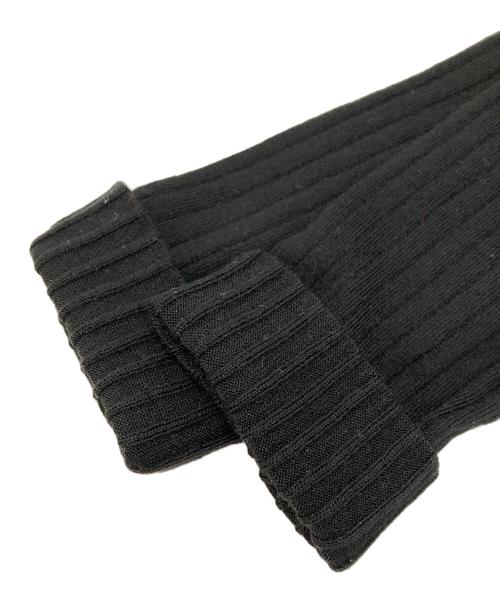 BLUE LABEL CRESTBRIDGE（ブルーレーベルクレストブリッジ）BLUE LABEL CRESTBRIDGE (ブルーレーベルクレストブリッジ) ニットワンピース ブラック サイズ:38の古着・服飾アイテム