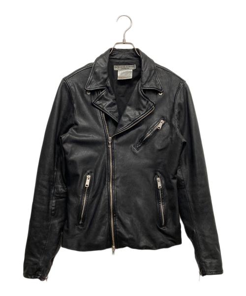 KATHARINE HAMNETT（キャサリンハムネット）KATHARINE HAMNETT (キャサリンハムネット) ライダースジャケット ブラック サイズ:Mの古着・服飾アイテム