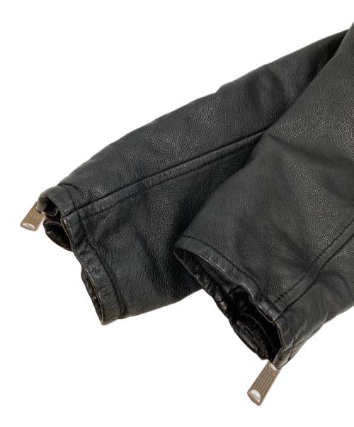 KATHARINE HAMNETT（キャサリンハムネット）KATHARINE HAMNETT (キャサリンハムネット) ライダースジャケット ブラック サイズ:Mの古着・服飾アイテム