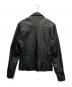 KATHARINE HAMNETT (キャサリンハムネット) ライダースジャケット ブラック サイズ:M：13000円