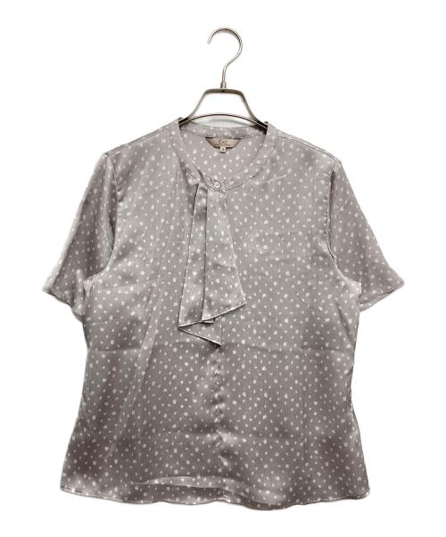 COUP DE CHANCE（クードシャンス）COUP DE CHANCE (クードシャンス) フリルデザインブラウス パープル サイズ:38の古着・服飾アイテム