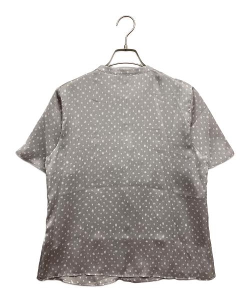 COUP DE CHANCE（クードシャンス）COUP DE CHANCE (クードシャンス) フリルデザインブラウス パープル サイズ:38の古着・服飾アイテム