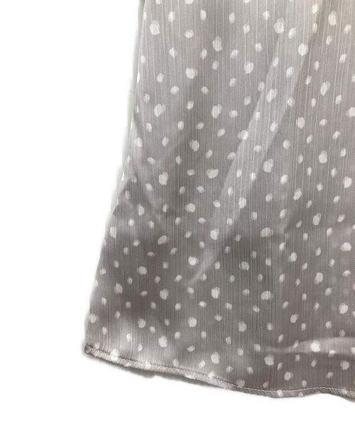 COUP DE CHANCE（クードシャンス）COUP DE CHANCE (クードシャンス) フリルデザインブラウス パープル サイズ:38の古着・服飾アイテム