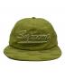 中古・古着 Supreme (シュプリーム) Jacquard Script 6-Panel キャップ グリーン：7000円