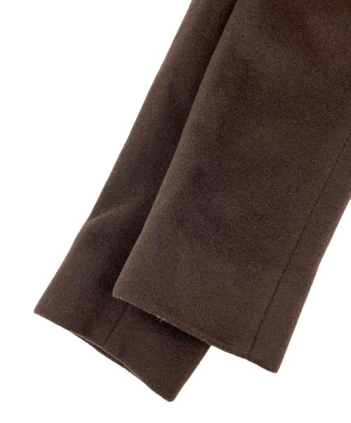 CELINE（セリーヌ）CELINE (セリーヌ) カシミヤブレンドコート ブラウン サイズ:38の古着・服飾アイテム