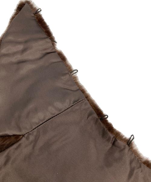 CELINE（セリーヌ）CELINE (セリーヌ) カシミヤブレンドコート ブラウン サイズ:38の古着・服飾アイテム