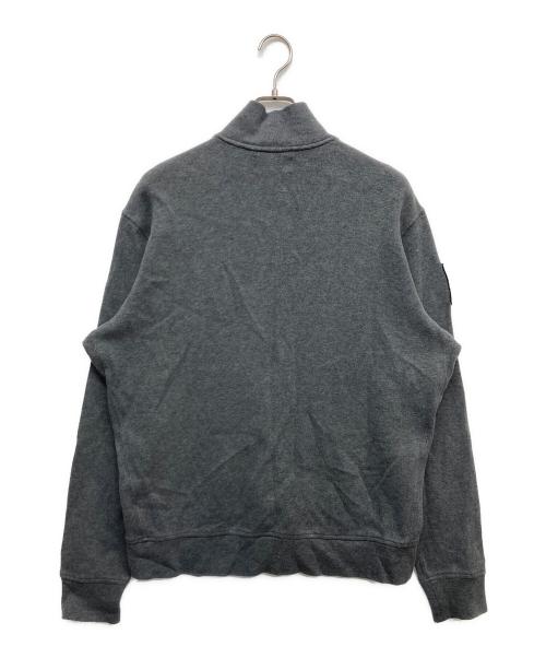 POLO RALPH LAUREN（ポロ・ラルフローレン）POLO RALPH LAUREN (ポロ・ラルフローレン) ハーフジップスウェット グレー サイズ:Lの古着・服飾アイテム