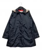 Aquascutumアクアスキュータム）の古着「ライナー付きコート」｜ネイビー