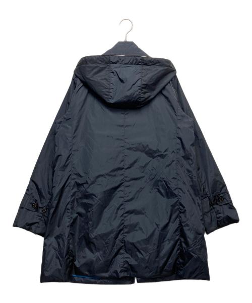 Aquascutum（アクアスキュータム）Aquascutum (アクアスキュータム) ライナー付きコート ネイビー サイズ:記載無の古着・服飾アイテム