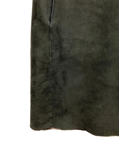 unknown（アンノーン）Unknown (アンノウン) レザーコート グリーン サイズ:6の古着・服飾アイテム