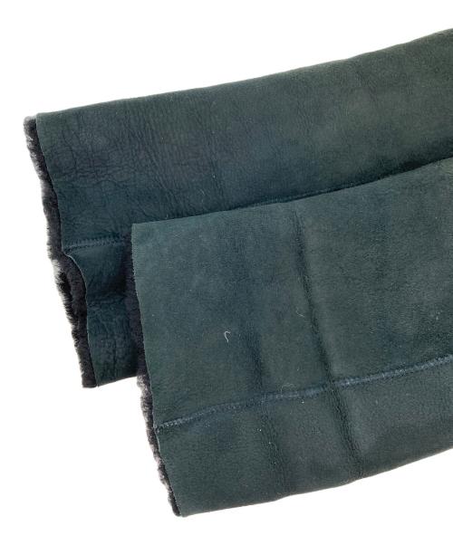 unknown（アンノーン）Unknown (アンノウン) レザーコート グリーン サイズ:6の古着・服飾アイテム