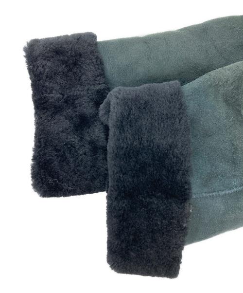 unknown（アンノーン）Unknown (アンノウン) レザーコート グリーン サイズ:6の古着・服飾アイテム