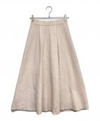 Diagramダイアグラム）の古着「ウールパイルスカート」｜ピンク