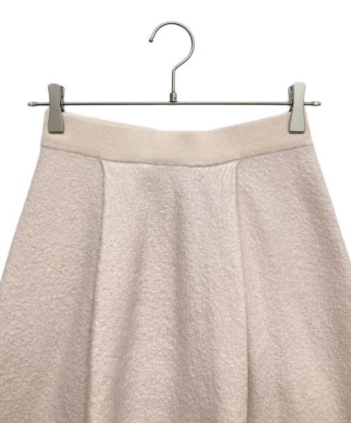 Diagram（ダイアグラム）Diagram (ダイアグラム) ウールパイルスカート ピンク サイズ:36の古着・服飾アイテム