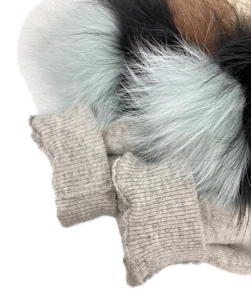 GRACE CONTINENTAL（グレースコンチネンタル）GRACE CONTINENTAL (（グレースコンチネンタル) アンゴラ混ニット グレー サイズ:36の古着・服飾アイテム