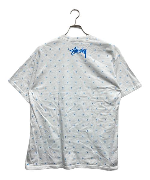 stussy（ステューシー）stussy (ステューシー) プリントTシャツ ホワイト サイズ:Lの古着・服飾アイテム