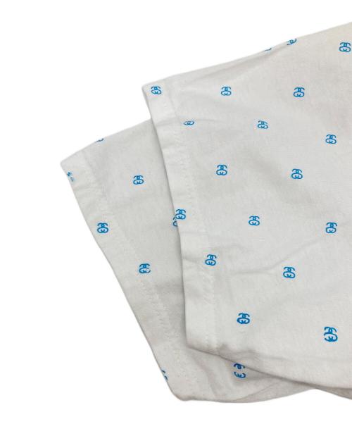 stussy（ステューシー）stussy (ステューシー) プリントTシャツ ホワイト サイズ:Lの古着・服飾アイテム