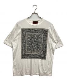 NEMETH（ネメス）の古着「縄目柄Tシャツ」｜ホワイト