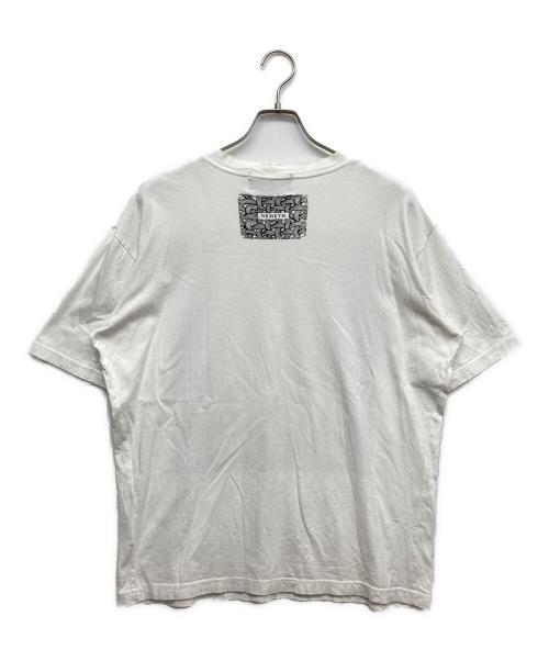 NEMETH（ネメス）Nemeth (ネメス) 縄目柄Tシャツ ホワイト サイズ:無しの古着・服飾アイテム