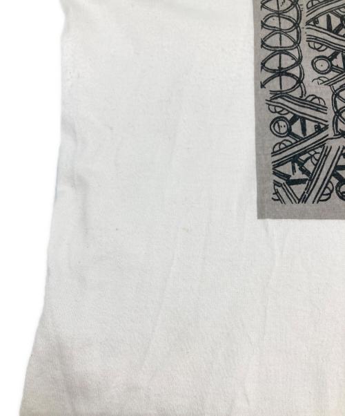 NEMETH（ネメス）Nemeth (ネメス) 縄目柄Tシャツ ホワイト サイズ:無しの古着・服飾アイテム