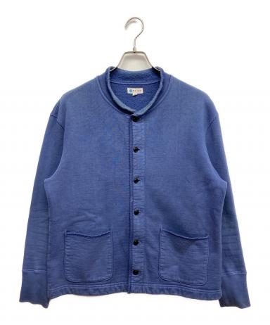 中古・古着通販】MOTOR (モーター) スウェットカーディガン ネイビー