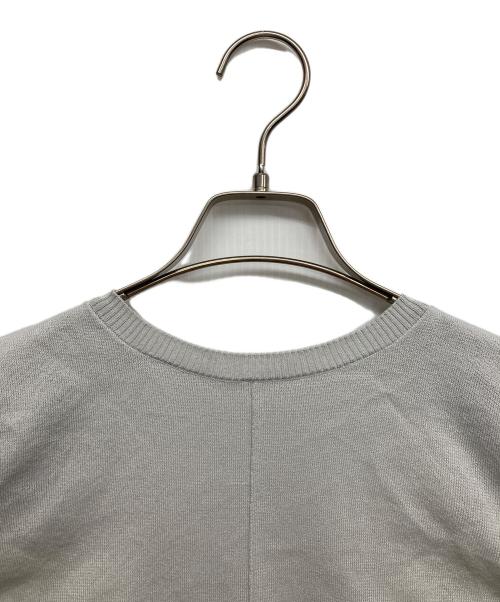 Diagram（ダイアグラム）Diagram (ダイアグラム) バイカラークルーニットトップ グリーン サイズ:36の古着・服飾アイテム