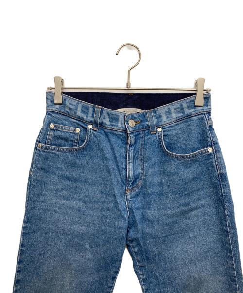 STELLA McCARTNEY（ステラマッカートニー）STELLA McCARTNEY (ステラマッカートニー) ストレートデニムパンツ ブルー サイズ:W26の古着・服飾アイテム