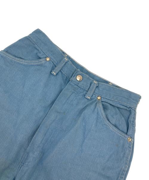 MISSES Wrangler（ミセス ラングラー）MISSES Wrangler (ミセス ラングラー) 60s デニムパンツ ブルー サイズ:実寸W68cmの古着・服飾アイテム