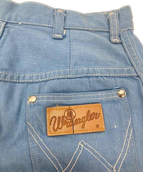 MISSES Wrangler（ミセス ラングラー）MISSES Wrangler (ミセス ラングラー) 60s デニムパンツ ブルー サイズ:実寸W68cmの古着・服飾アイテム