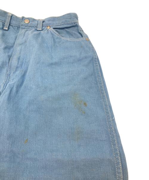 MISSES Wrangler（ミセス ラングラー）MISSES Wrangler (ミセス ラングラー) 60s デニムパンツ ブルー サイズ:実寸W68cmの古着・服飾アイテム